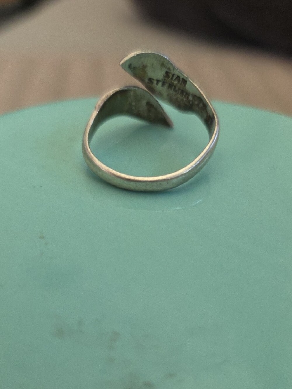 Sterling Silver Black SIAM Wrap Ring - Women's Jewelry - Picture 2 of 5